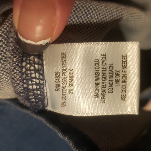 Chic Blue Denim Mini Dress - Picture 6 of 6